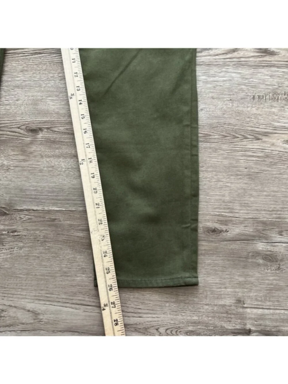 Gap High Rise Jegging Womens 20 Short Green Full Length NWT - Picture 5 of 16